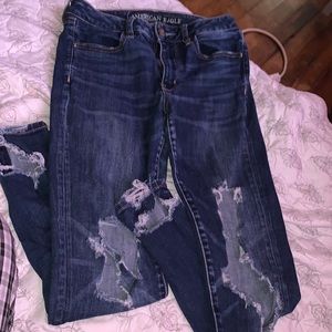 American eagle jeans size 6 super comfortable